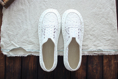 Tom Heger Hanne™ - Woman Cotton and Linen Shoes