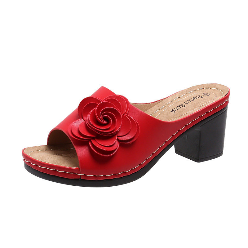 Tom Heger Vivior™ - Woman Flower Comfy Sandals