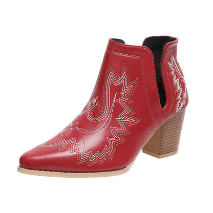 Tom Heger Frieda™ - Woman Casual Embroidered Boots