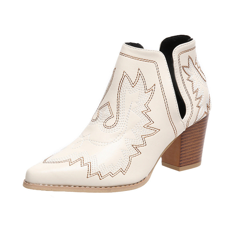 Tom Heger Frieda™ - Woman Casual Embroidered Boots