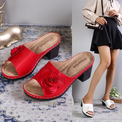 Tom Heger Vivior™ - Woman Flower Comfy Sandals